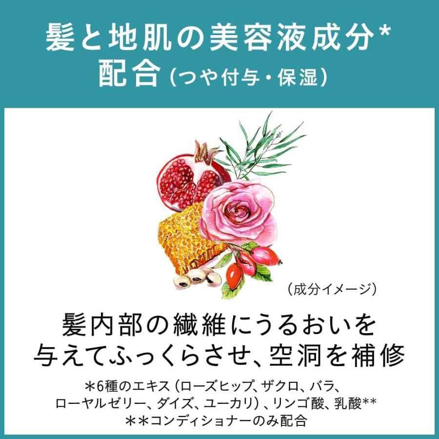 【まとめ買い4個セット】セグレタ コンディショナー うねる髪もまとまる つめかえ用 340ml 広島倉庫 |  | 05