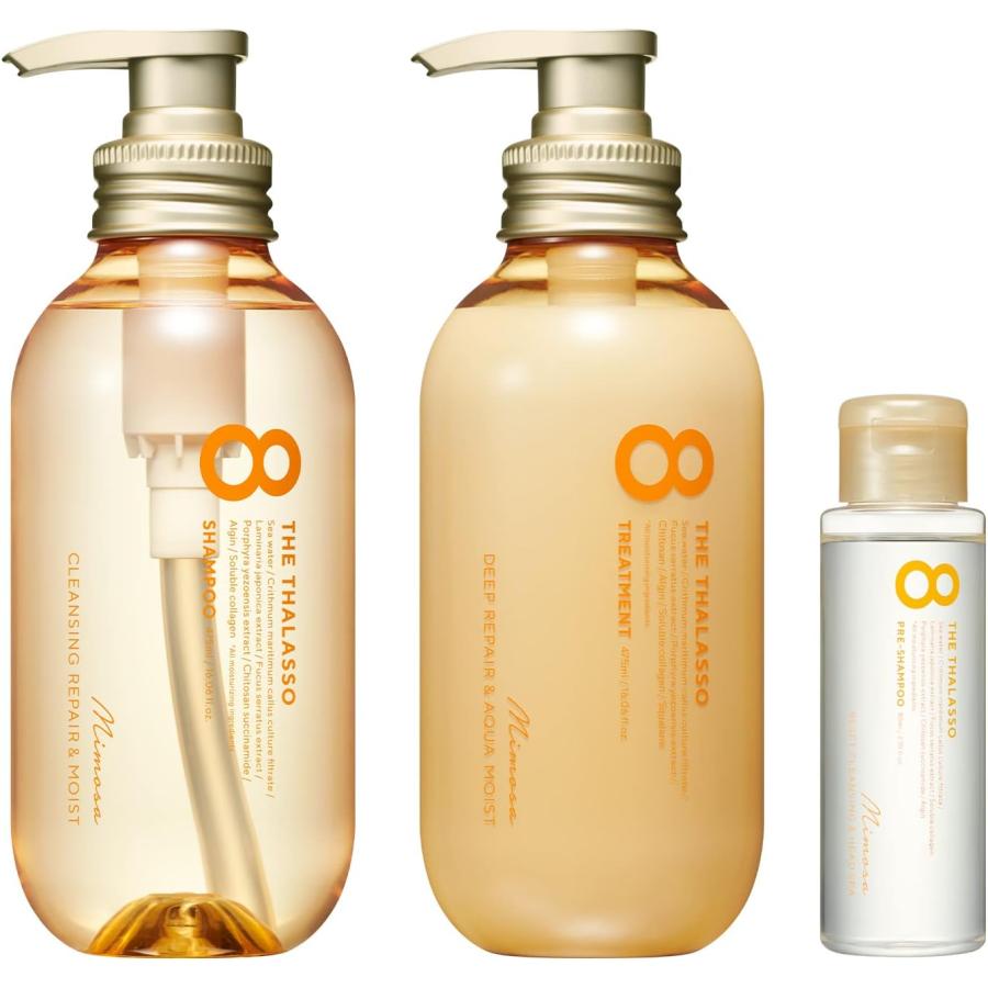 エイトザタラソ モイストシャンプー＆モイストトリートメント ミニプレ