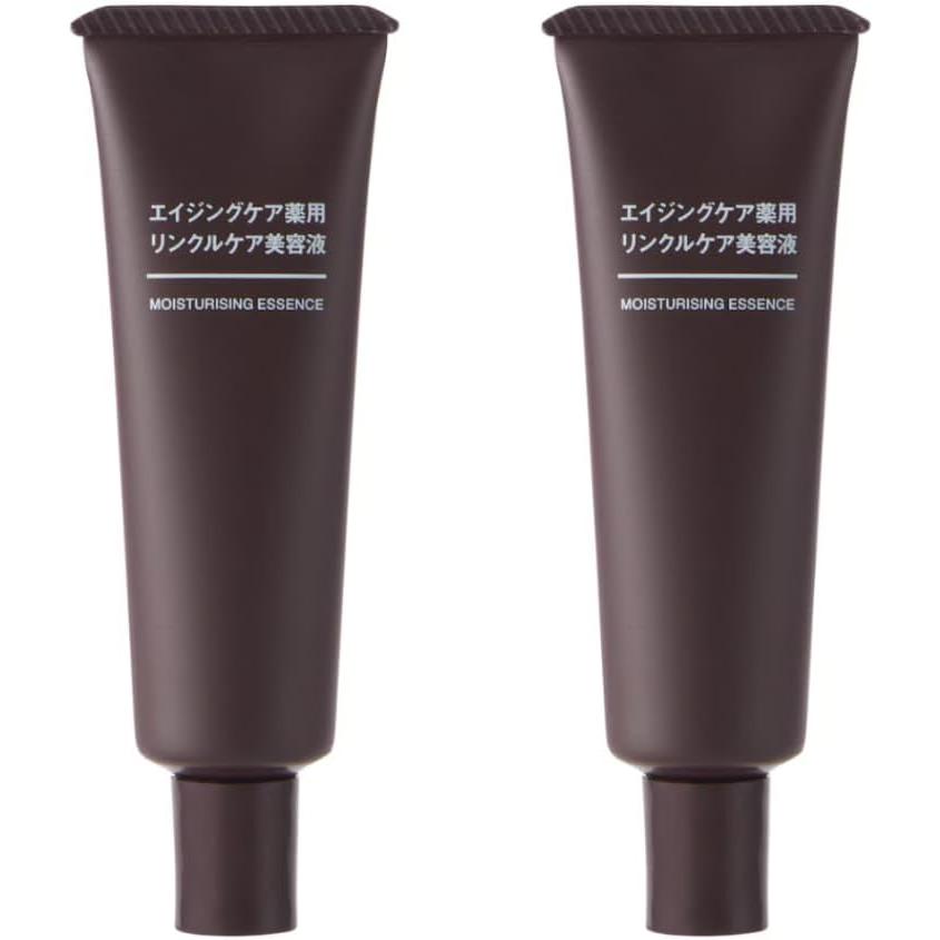 【まとめ買い2本セット】無印良品エイジングケア 薬用リンクルケア美容液30g×2本 44294406 千葉倉庫 | 