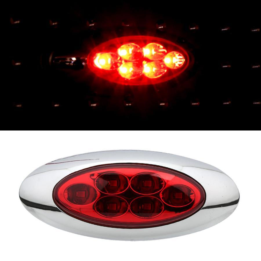 トラック マーカーランプ LED サイドマーカー 10個セット 12V 24V