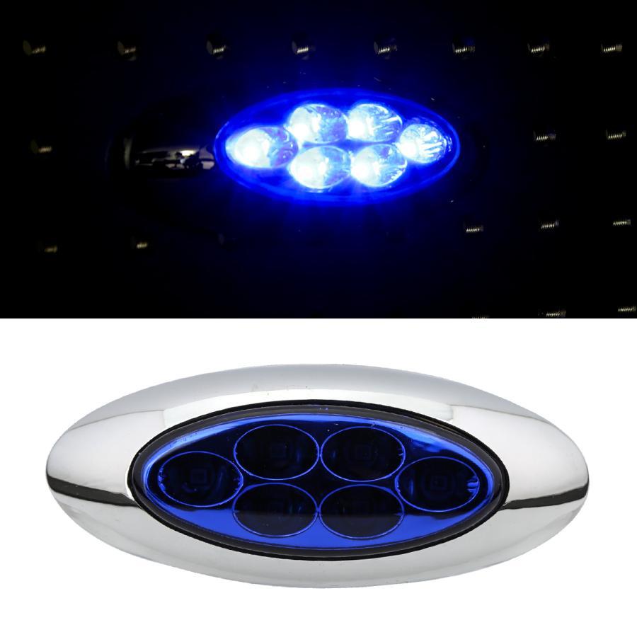 トラック マーカーランプ LED サイドマーカー 10個セット 12V 24V