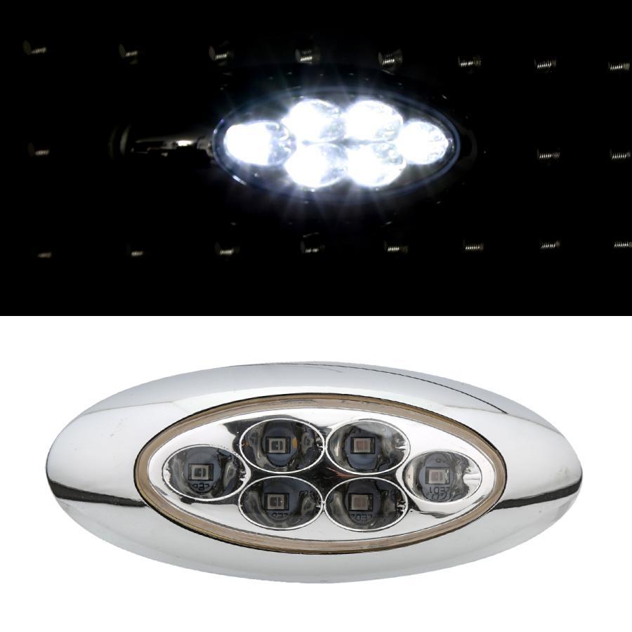 トラック マーカーランプ LED サイドマーカー 10個セット 12V 24V