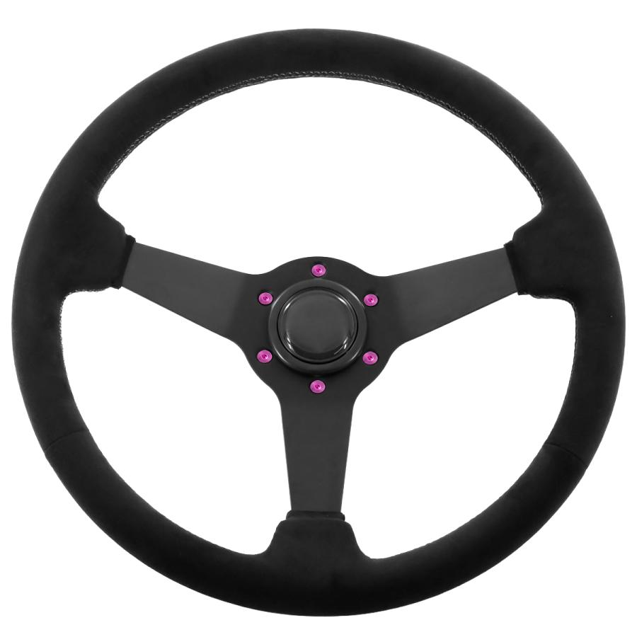 チタンボルト ステアリングボルト M5 P0.8 六角穴 ハンドル 皿ボルド パープル 6本セット JA1898 | ブランド登録なし | 03