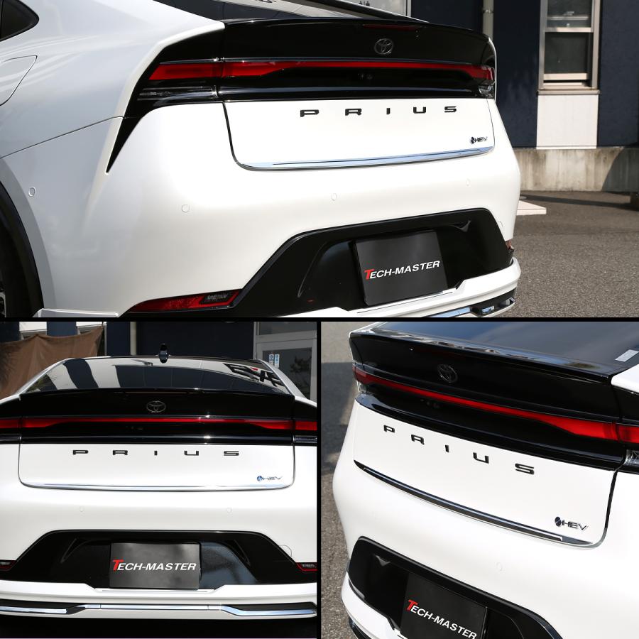 60系 プリウス バックドア ガーニッシュ ステンレス メッキ ZVW60 ZVW65 MXWH60 MXWH65 LB0048 | プリウス | 04