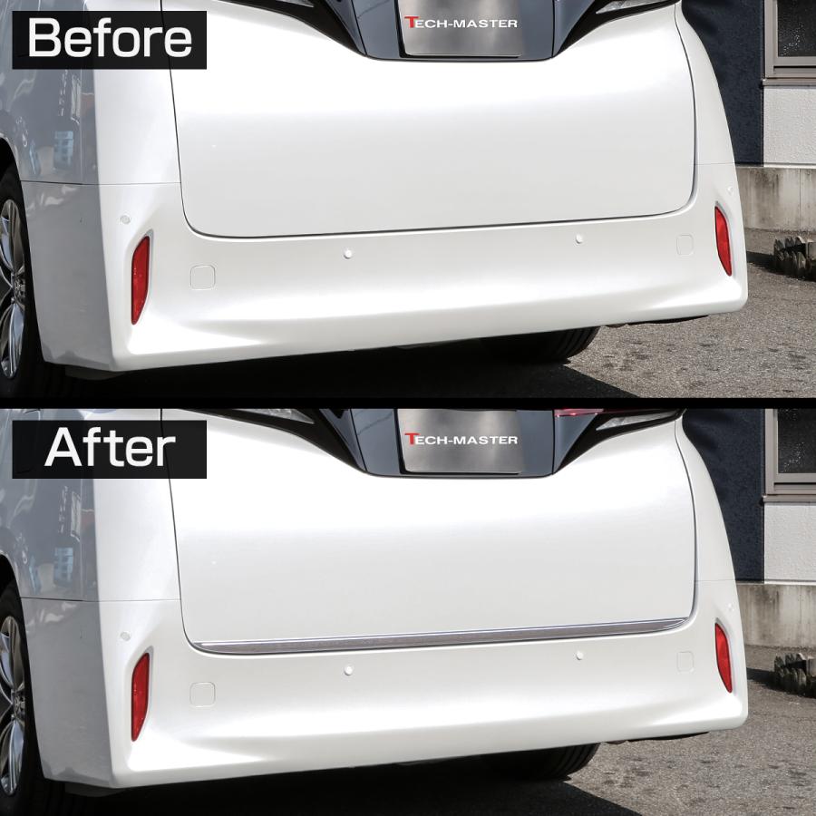 40系 アルファード ヴェルファイア バックドア ガーニッシュ メッキ ステンレス LB0052 | アルファード | 01