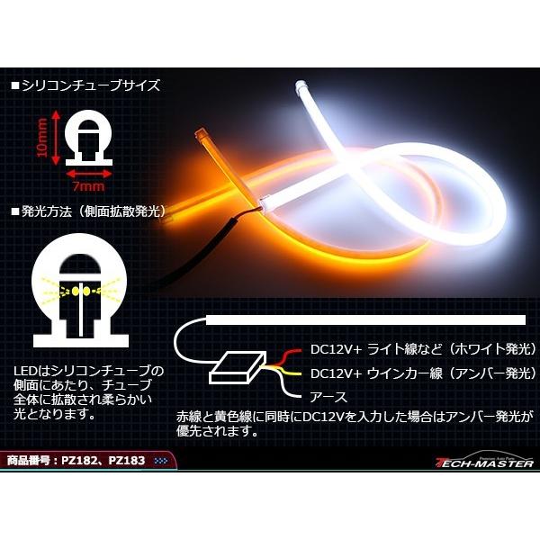 60cm ヘッドライト 埋め込み専用 インナー シリコンチューブ Ledライト アクリル加工のような風味 アイライン Pz1 Pz1 Tech Master 通販 Yahoo ショッピング