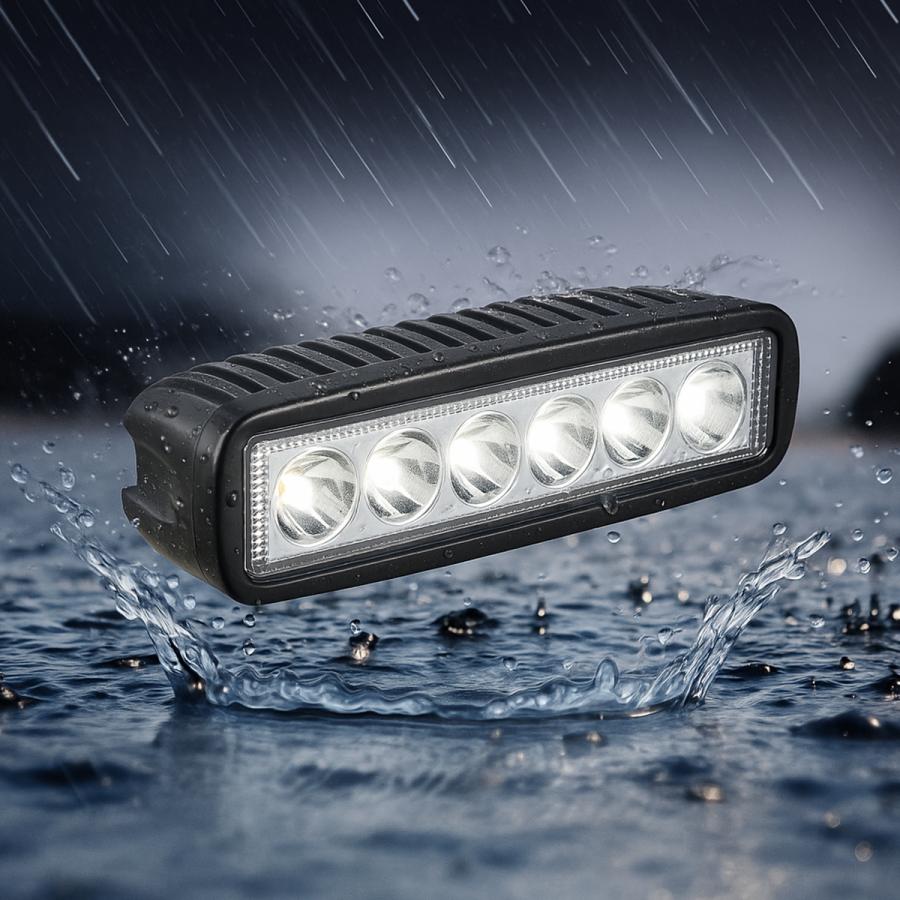 2個セット】 LED ワークライト 作業灯 ライト 18W 12V 24V 兼用