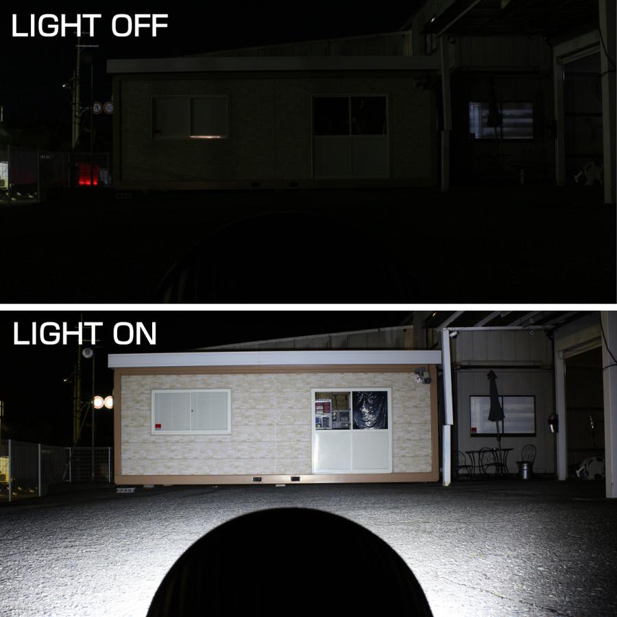 51W LED作業灯 DC12V/24V ワークライト 照射40度 CREE LED 防水 フォグランプ PZ350 | ブランド登録なし | 01
