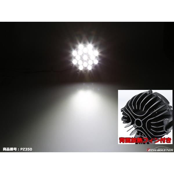 51W LED作業灯 DC12V/24V ワークライト 照射40度 CREE LED 防水 フォグランプ PZ350 | ブランド登録なし | 04