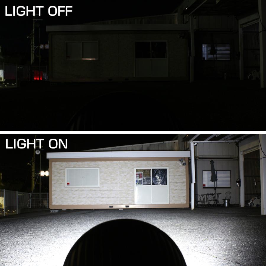 LED 作業灯 ワークライト 丸型 照射60度 60W 4500lm 12V/24V メッキ 防水 IP67 車 フォークリフト トラック バイク 路肩灯 船舶灯 集魚灯 デッキライト PZ365 | ブランド登録なし | 01