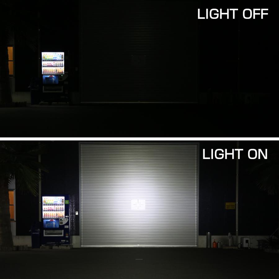 40W LED ドライビング ランプ コンボ DRL付 オフロード 4WD フォグランプ 12V 24V 対応 ワークライト 作業灯 PZ511 | ブランド登録なし | 01