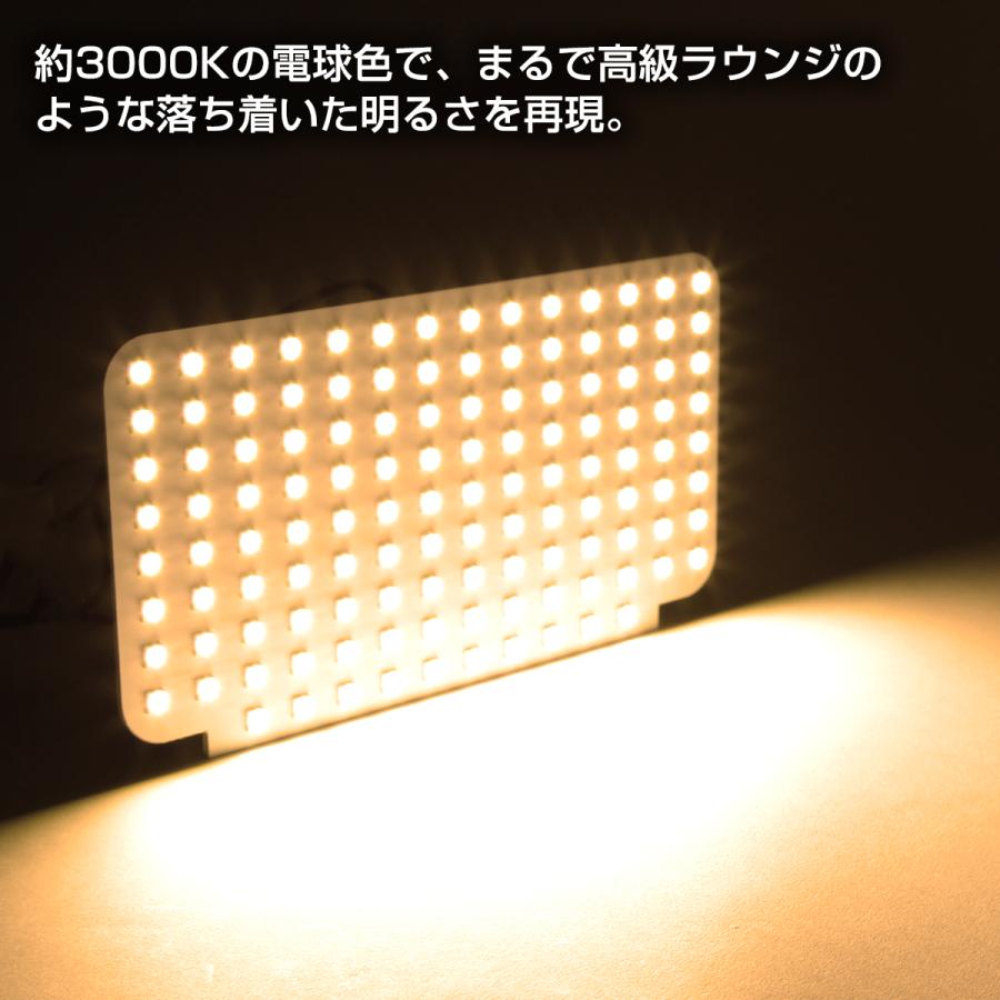 ハイエース 200系 LED ルームランプ グランドキャビン コミューターGL ウォームホワイト 車種別専用設計 RZ416 | ハイエース | 03