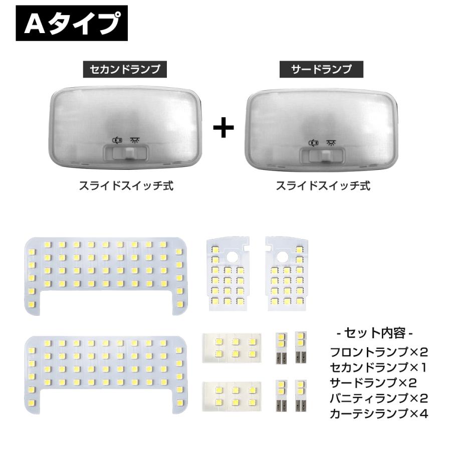 ランドクルーザー プラド 150系 LED ルームランプ 電球色 ウォーム