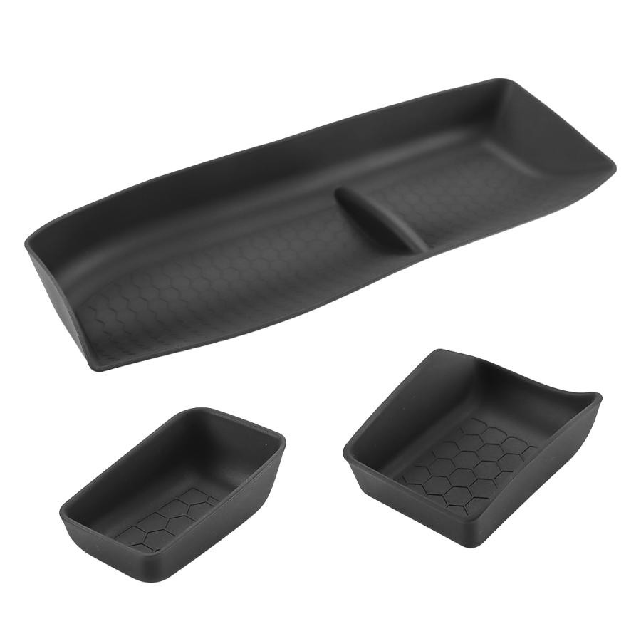 フリード GT1〜GT8 オープントレイ マット 運転席 助手席 滑り止め 傷防止 ブラック 3点セット S-1370 | フリード | 07