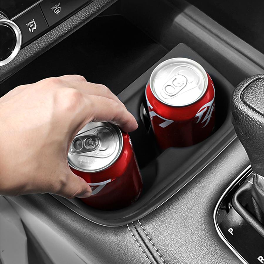 ZR-V ドリンクホルダーカバー フロントカップホルダートレイ コンソール シリコン 傷防止 インテリア パーツ S-1373 | ホンダ | 02