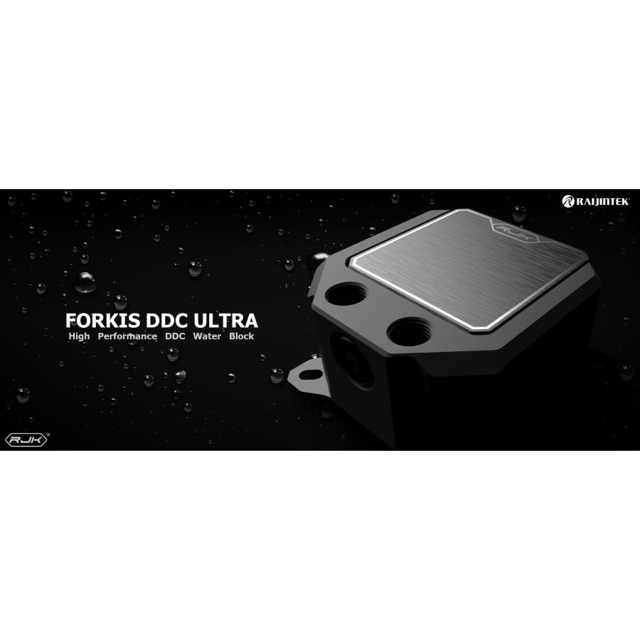 RAIJINTEK FORKIS DDC ULTRA CPU 水冷ブロック ウォーターブロック ポンプ リザーバー GPU ラジエーター PWM対応 DDCポンプ SATA電源供給  Mini ITX | RAIJINTEK