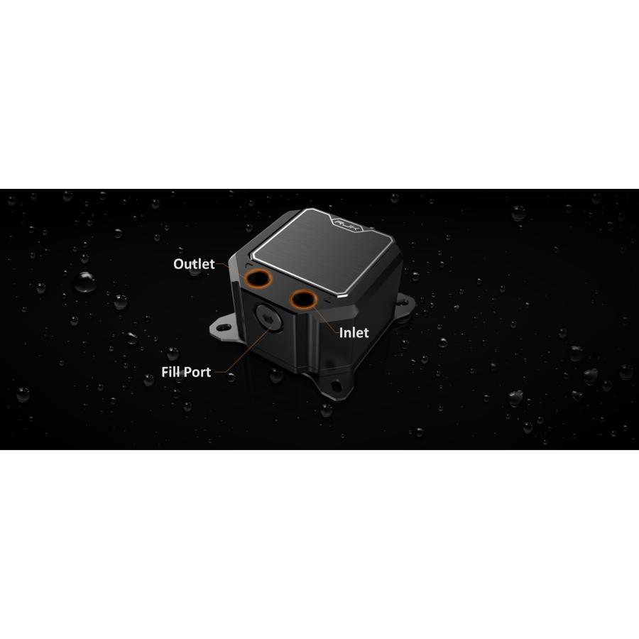 RAIJINTEK FORKIS DDC ULTRA CPU 水冷ブロック ウォーターブロック ポンプ リザーバー GPU ラジエーター PWM対応 DDCポンプ SATA電源供給  Mini ITX | RAIJINTEK | 07