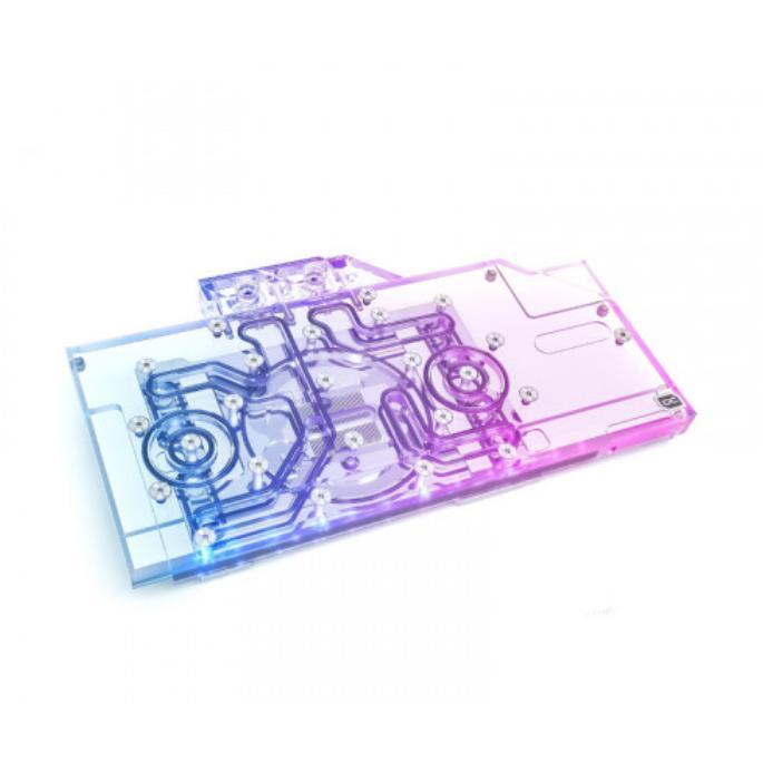 ACool (Alphacool ドイツ） Eisblock Aurora アクリル GPX-A Radeon RX 6800XT Nitro バックプレート搭載 [11948] | 