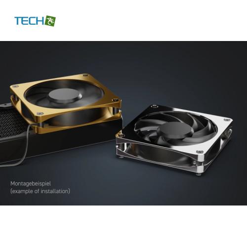 acool (Alphacool ドイツ) Apex Stealth Metal fan 2000rpm Chrome 120mm 25mm厚 ファン 冷却ファン ケースファン CPUクーラー 水冷 ラジエーター [13818] |  | 06