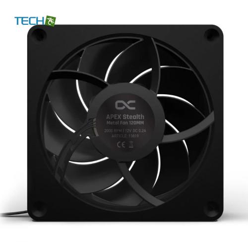 acool (Alphacool ドイツ) Apex Stealth Metal fan 2000rpm matte black 120mm 25mm厚 ファン 冷却ファン ケースファン CPUクーラー 水冷 ラジエーター [13819] |  | 01