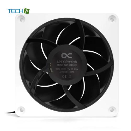 acool (Alphacool ドイツ) Apex Stealth Metal fan 2000rpm white 120mm 25mm厚 ファン 冷却ファン ケースファン CPUクーラー 水冷 ラジエーター [13820] |  | 01