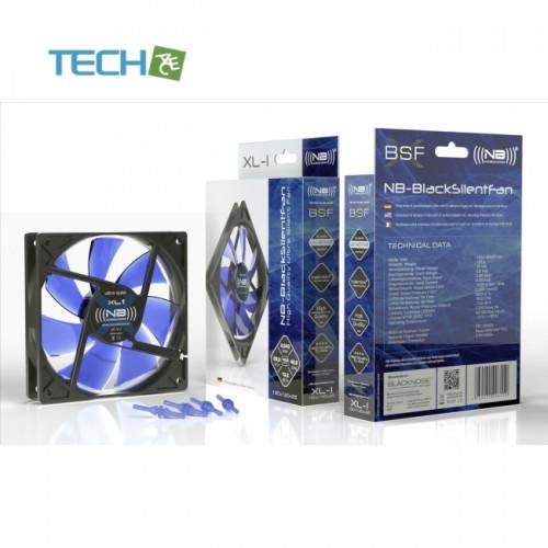 Noiseblocker NB-BlackSilent XL1 Fan Rev.3 120mm 25mm厚 ファン 冷却ファン ケースファン CPUクーラー 水冷 ラジエーター XL-1-214 |  | 01