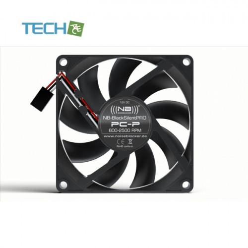 Noiseblocker NB-BlacksilentPRO PCP 80mm 25mm厚 ファン 冷却ファン ケースファン CPUクーラー 水冷 ラジエーター PC-P-210 | 
