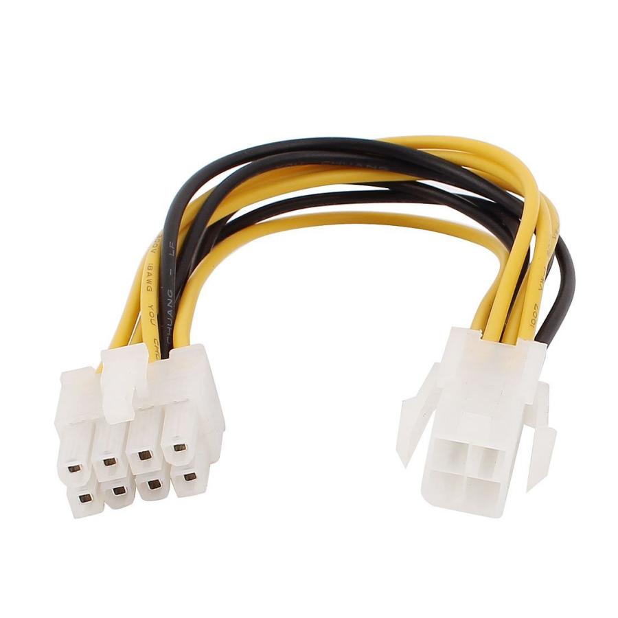 ATX12V 4ピン → EPS12V 8ピン 電源変換ケーブル ATXP-EPSP 15cm [ATXP-EPSP] | 