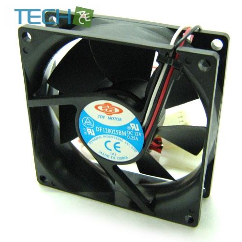 Top-Motor DF128025BM 80mm 25mm厚 ファン 冷却ファン ケースファン CPUクーラー 水冷 ラジエーター | 