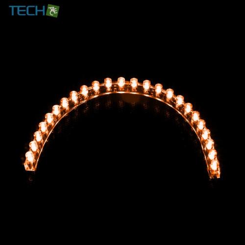 LAMPTRON FLEXLIGHT STANDARD - 30 LEDs - Orange（オレンジ色）ストリップライト PC LEDテープライト LEDモール 12V 4ピン | 