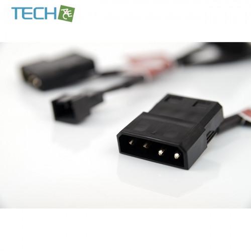 Noctua NA-AC1 3pin FAN - 4-Pin Molex Adaptor Cables 3pinファン
