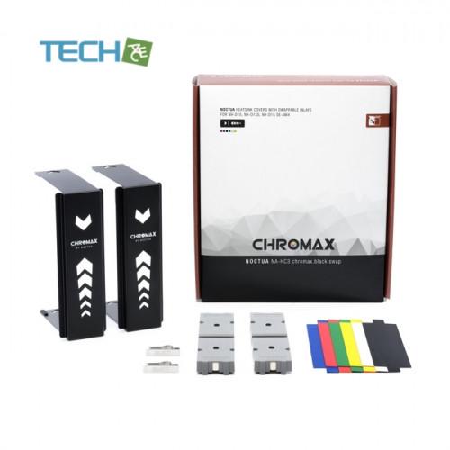 Noctua NA-HC3 chromax.black.swap ヒートシンクカバー NH-D15 SE-AM4