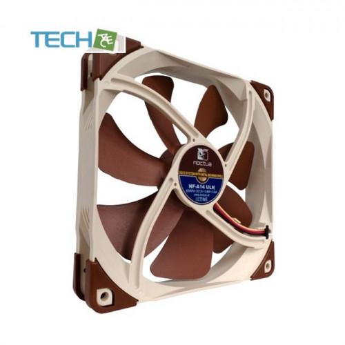 Noctua NF-A14 ULN 140mm 25mm厚 ファン 冷却ファン ケースファン CPUクーラー 水冷 ラジエーター 3pin【6年保証】｜techace｜02