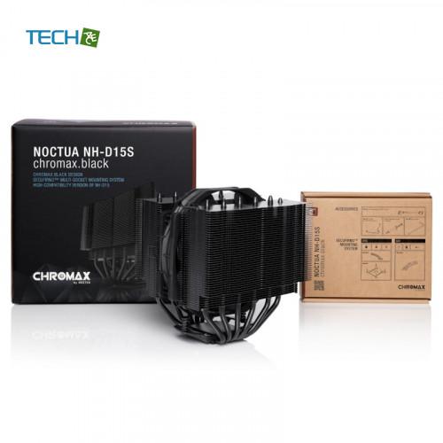 Noctua NH-D15S chromax.black 140mmファン搭載 サイドフロー型