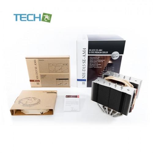 Noctua NH-D15 SE-AM4 140mmファン搭載 サイドフロー型 CPUクーラー 空冷タイプ  AMD AM4 AM5対応【6年保証】｜techace｜03