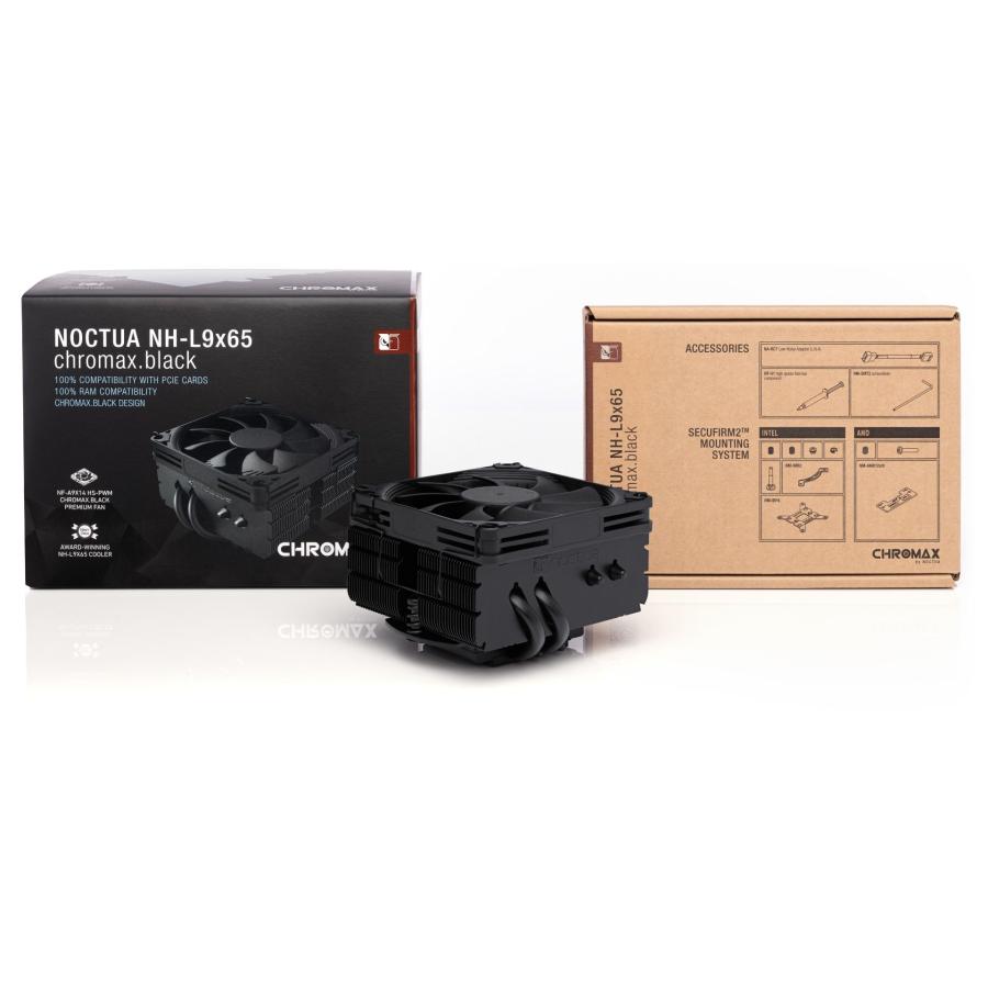 Noctua NH-L9x65 chromax.black 140mmファン搭載 サイドフロー型 ロー