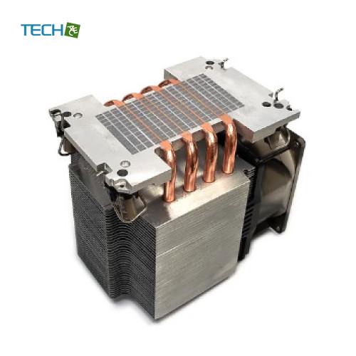 Dynatron S6 Intel Socket LGA4677 3U 350W ヒートシンク CPUクーラー 空冷 空冷クーラー サイドフロー ［S6] |  | 01