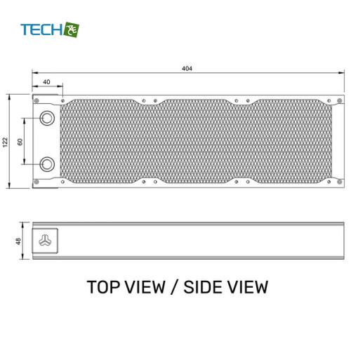 Stealkey Customs SC RadPro L360 H48 - Black 360mm 水冷 ラジエーター モジュラー設計 D5/DDC対応 高冷却 ゲーミングPC [SW11483] |  | 07