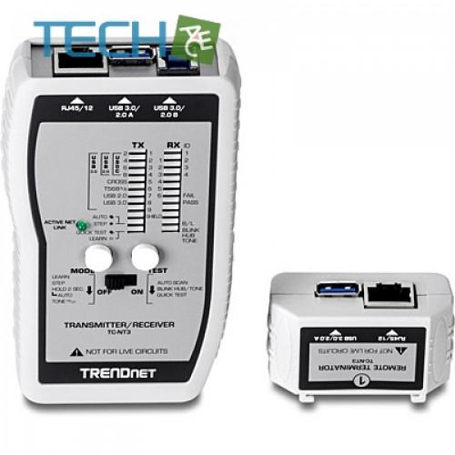 TRENDnet VDV & USB Cable Tester VDV USB ケーブルテスター [TC-NT3 (Version v1.0R)] |  | 01