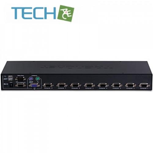 TRENDnet TK-804R -8ポート スタッカブル ラックマウント USB 切替機能搭載 KVMPスイッチ |  | 03