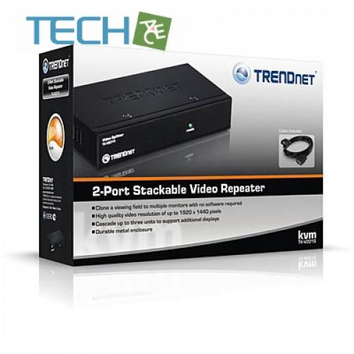 TRENDnet TK-V201S 2ポートスタッカブル ビデオ スプリッター |  | 03