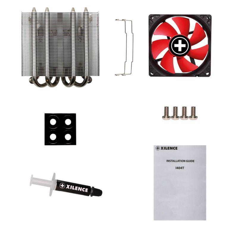 Xilence XC041 - I404T Performance C  CPUクーラー 4HP Cooler Intel 92mm トップフロー 空冷 クーラー[XC041] |  | 06