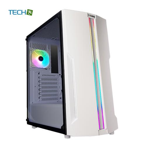 XILENCE XILENT BLADE WHITE  C X5 ATX micro-ATX mini-ITX PCケース ミドルタワー RGB 硬化ガラス ゲーミング  ホワイト かわいい おしゃれ 自作PC [XG221] | 