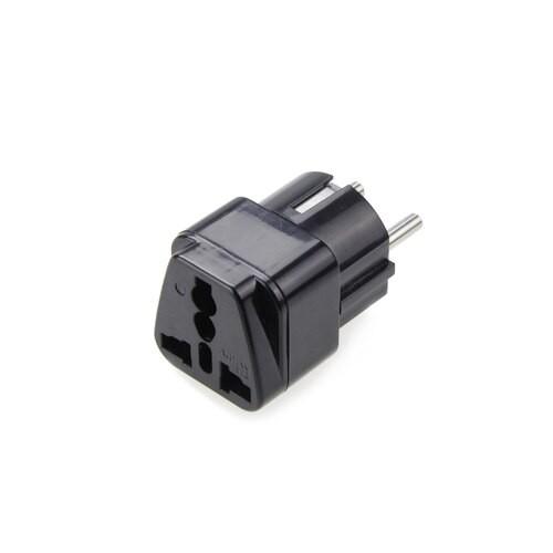 Universal Plug Adapter for Germany, France, Europe, Russia (Type E/F) |  | 01