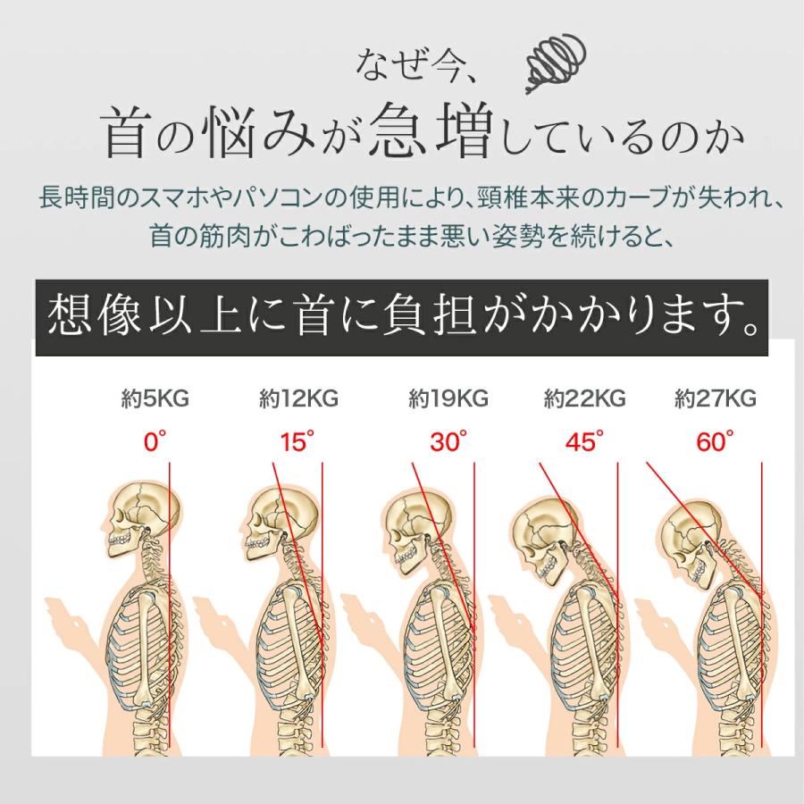温冷両用 高さ・強度調整可 Tech Love 首ストレッチ 波まくら ストレートネック ネックストレッチャー  母の日 父の日 敬老の日 誕生日プレゼント |  | 02