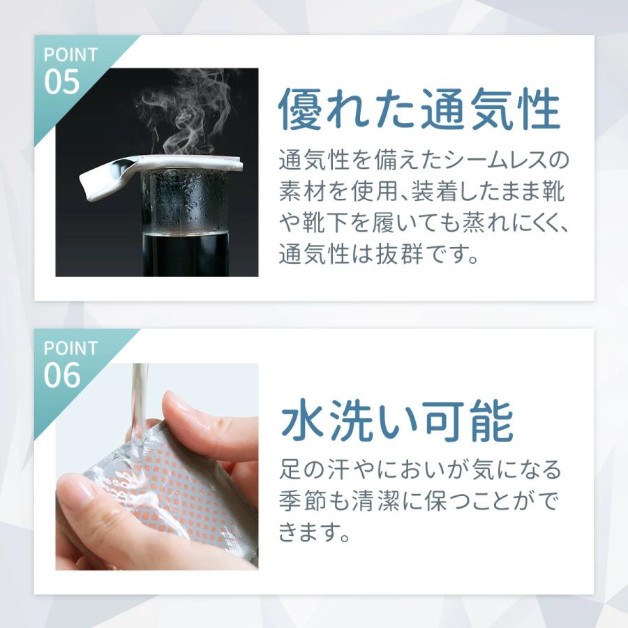 「在庫一掃」外反母趾  靴下 医師監修 外反 ソックス 足指サポーター 外反母趾 予防 サポーター 足裏保護パッド  寝指 Techlove 母の日 プレゼント |  | 09