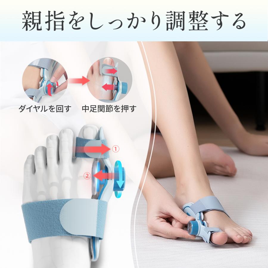 外反母趾 日本製 寝指 外反母趾サポーター 足の指を広げるグッズ