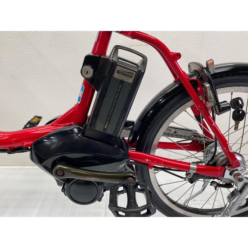 電動アシスト自転車】ヤマハ PAS City-C レッド バッテリー8.7Ah