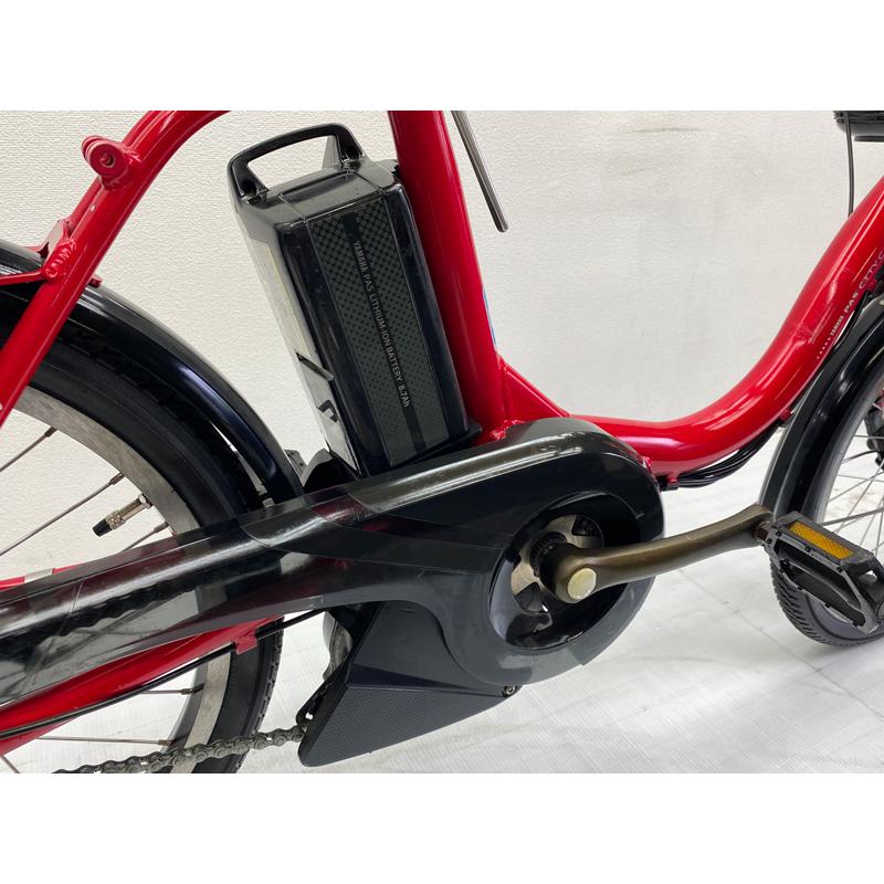 電動アシスト自転車】ヤマハ PAS City-C レッド バッテリー8.7Ah