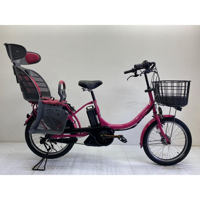 バッテリー&充電器付 ヤマハPAS Babby パス バビー PM20B ピンク お買い得子供乗せ付き！】YAMAHA PAS Babby【2012年USED